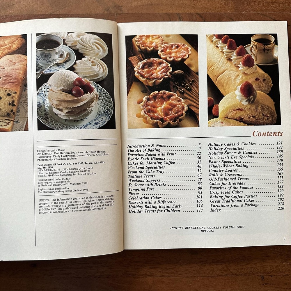 Vintage Baking Cookbook Lot 3 Best Of Baking American Heritage Bread Books - Picture 3 of 11